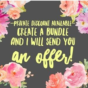 ☆BUNDLE AND SAVE☆